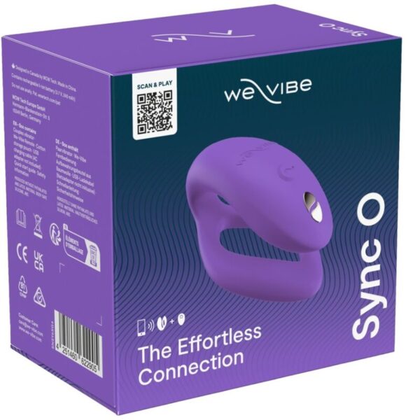 We-Vibe Sync O — Couples Vibrator, Remote Control, Light Purple — Clitoral Stimulators — view 2