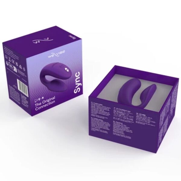 We-Vibe Sync 2 — Couples Vibrator, Remote Control, Purple — Clitoral Stimulators — view 2