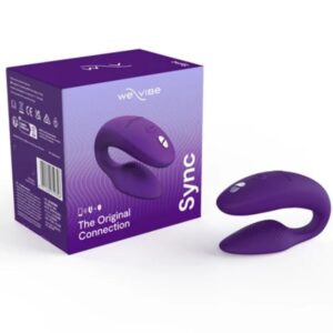 We-Vibe Sync 2 — Couples Vibrator, Remote Control, Purple — Clitoral Stimulators